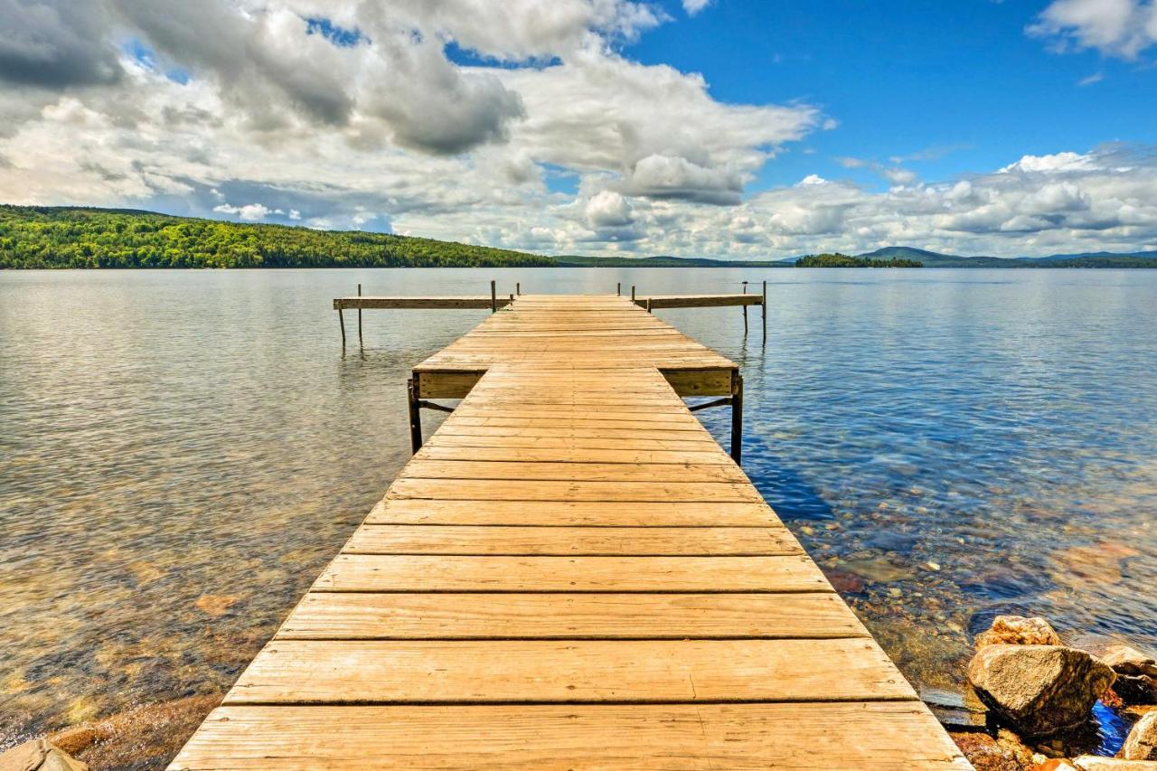 Rustic Cabin Retreat On Rangeley Lake! Luaran gambar